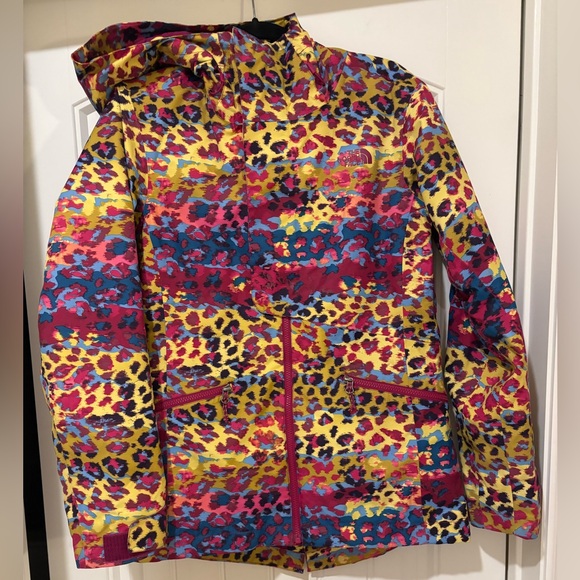 The North Face Vagabond Women’s Colorful Animal Print Hyvent Ski Jacket l Small - Picture 4 of 16
